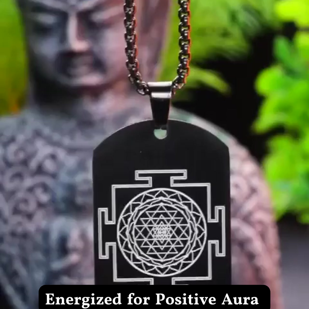 Prosperity Shree Yantra Chain Necklace