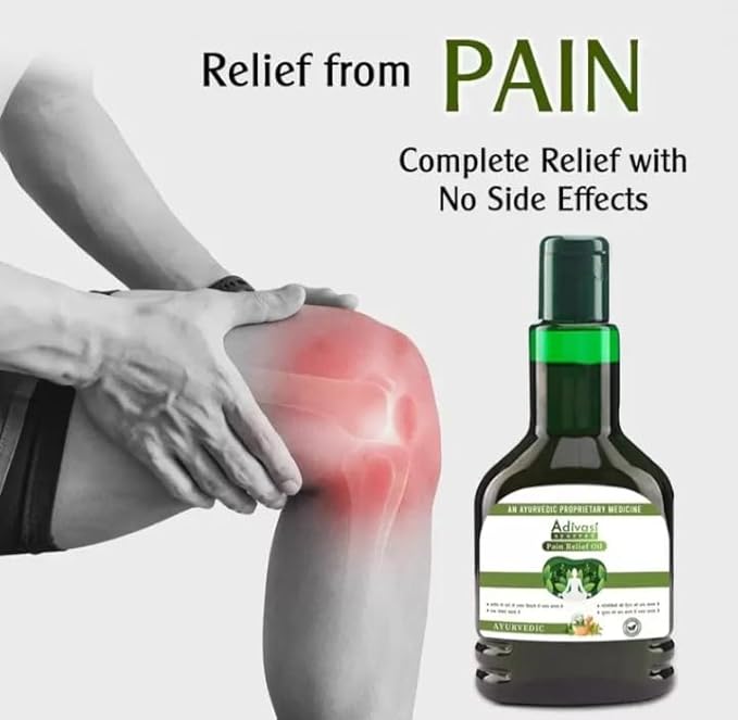 Adivasi Ayurved Pain Relief Oil 100ml(Pack Of 2)