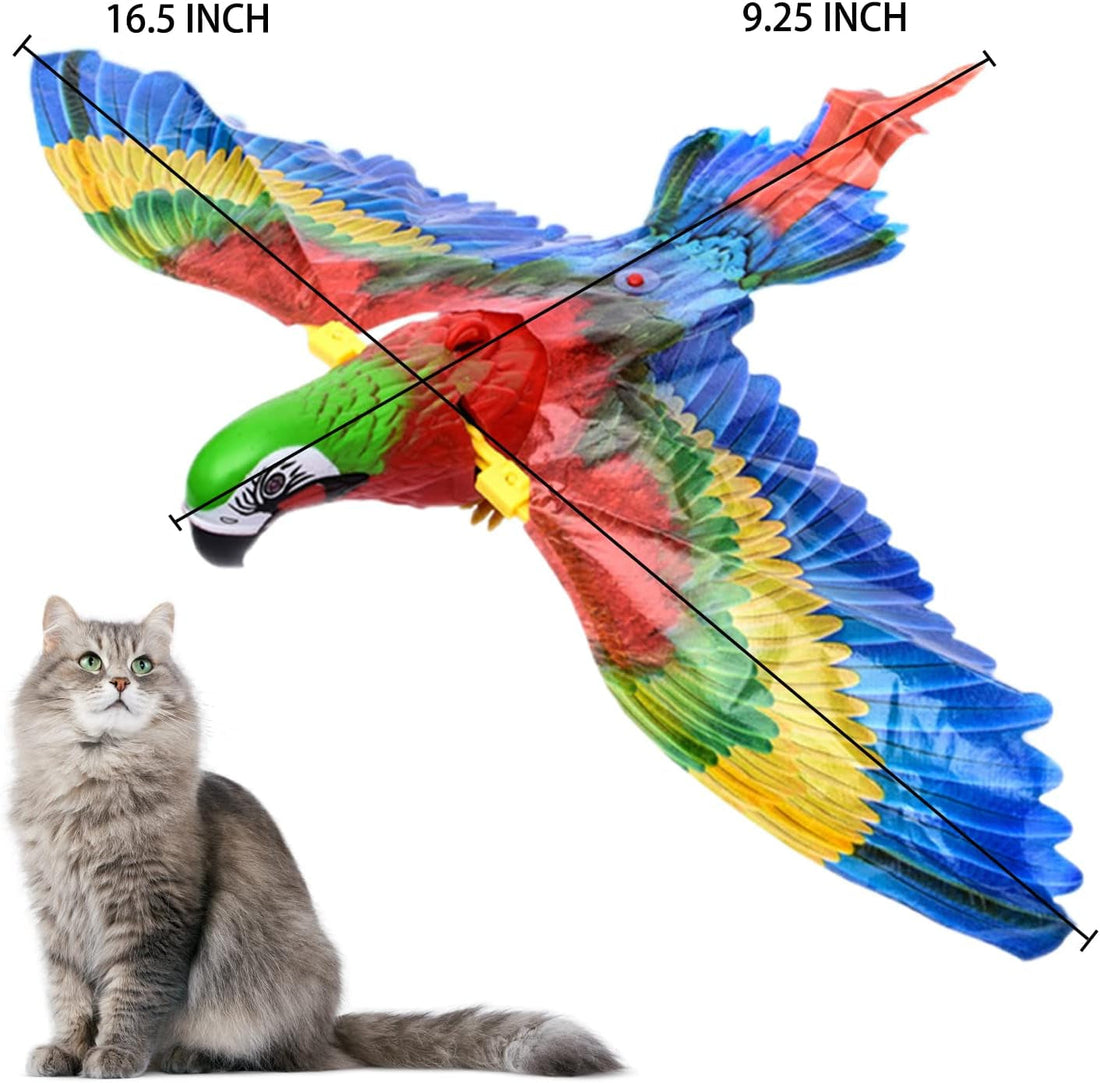 Bird Simulation Interactive Hanging Flying Toy (Parrot or Eagle )