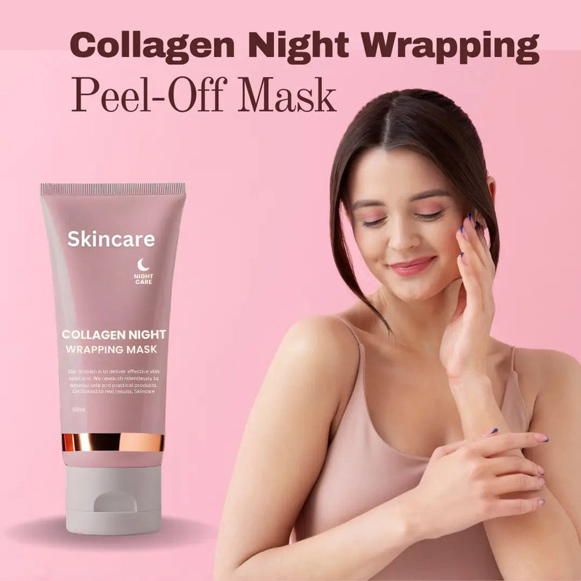 Collagen Night Wrapping Peel Off Mask Pack of 2