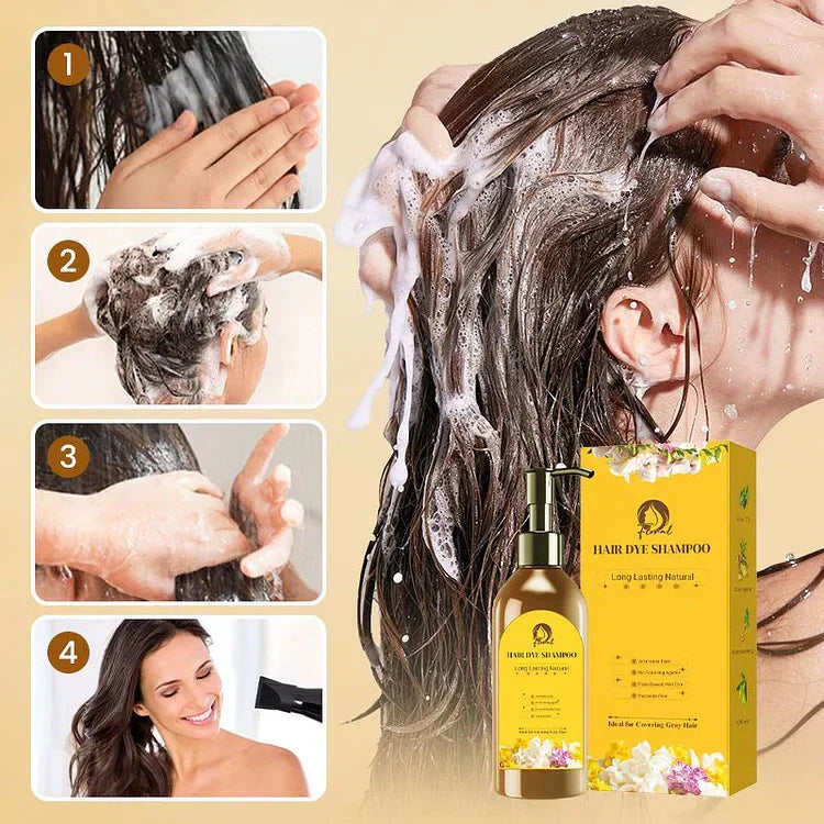 Japanese Herbal Hair Dye Shampoo 100ML (Pack of 2)