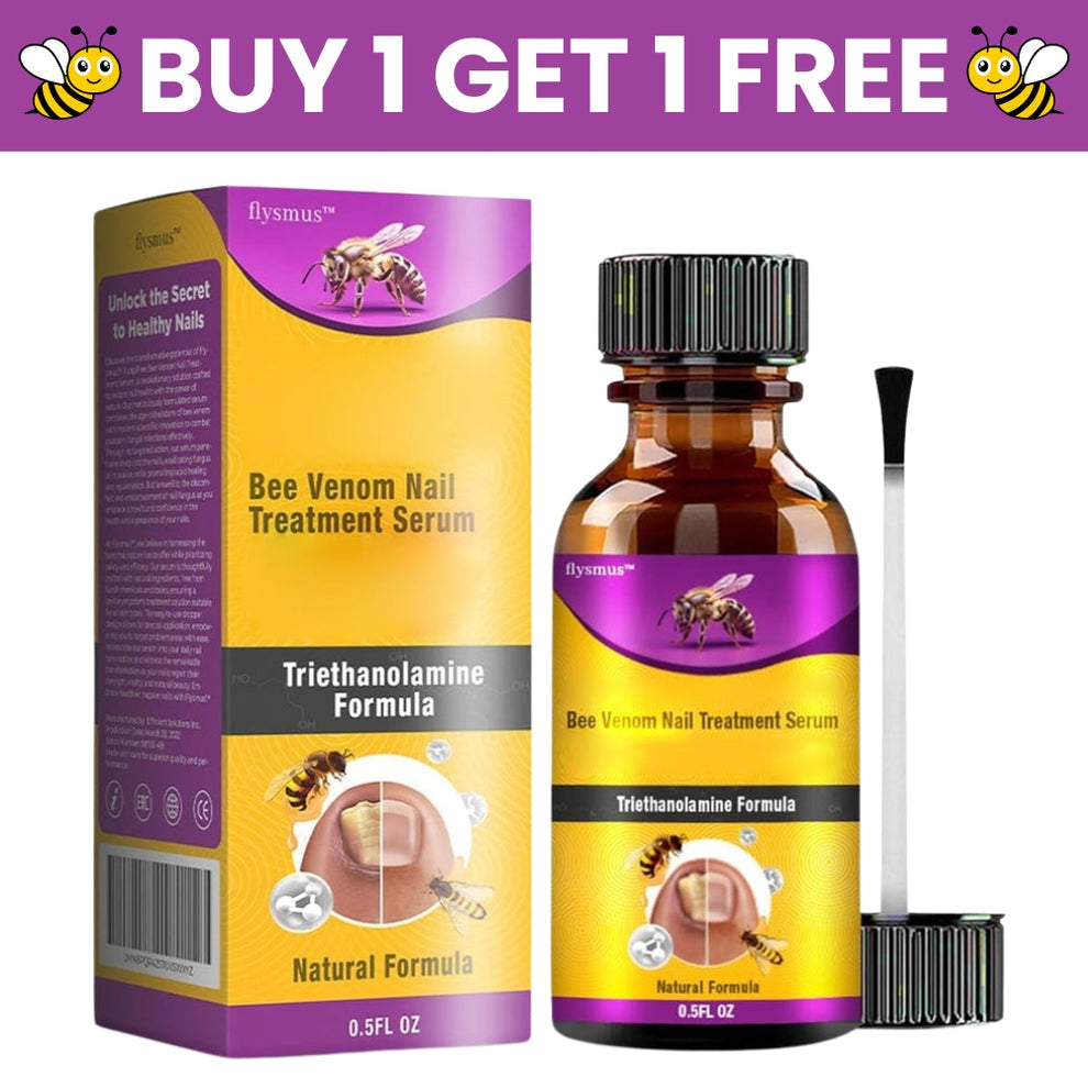 Fungi Free Bee Venom Nail Treatment Solution Serum (15ml) (Pack of 2)