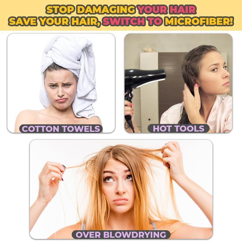 Hair Drying Microfiber Towel