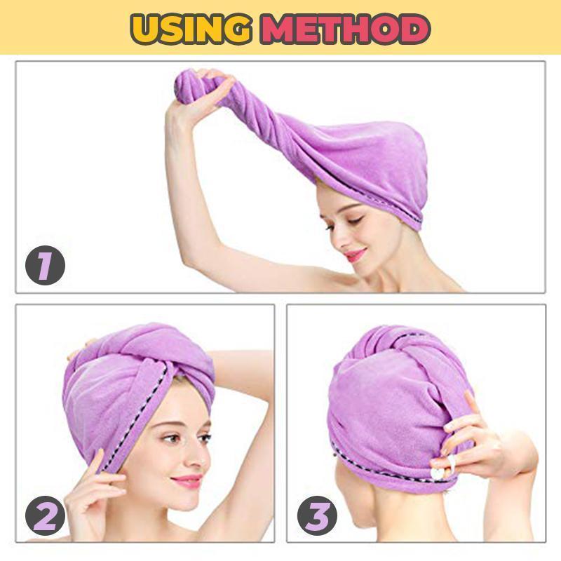 Hair Drying Microfiber Towel