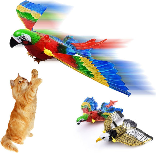Bird Simulation Interactive Hanging Flying Toy (Parrot or Eagle )