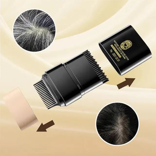 Covering White Hair is Simple and Convenient 20gm - Black