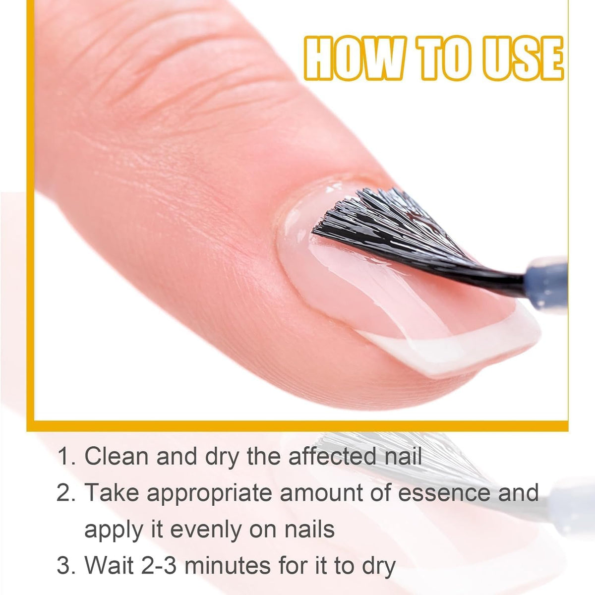 Fungi Free Bee Venom Nail Treatment Solution Serum (15ml) (Pack of 2)